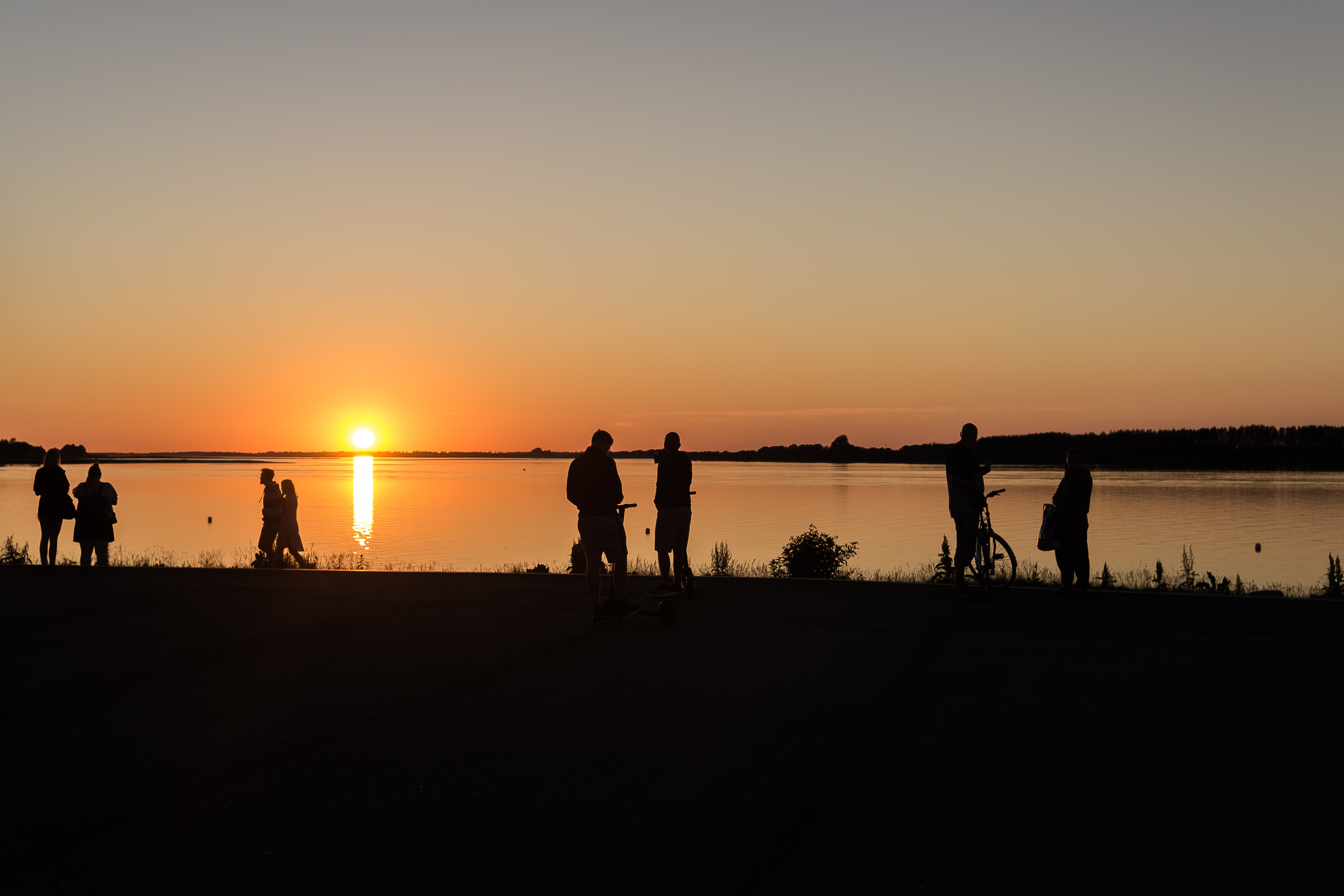 solnedgang - danmark - silhouette - foto: Javier Rincon