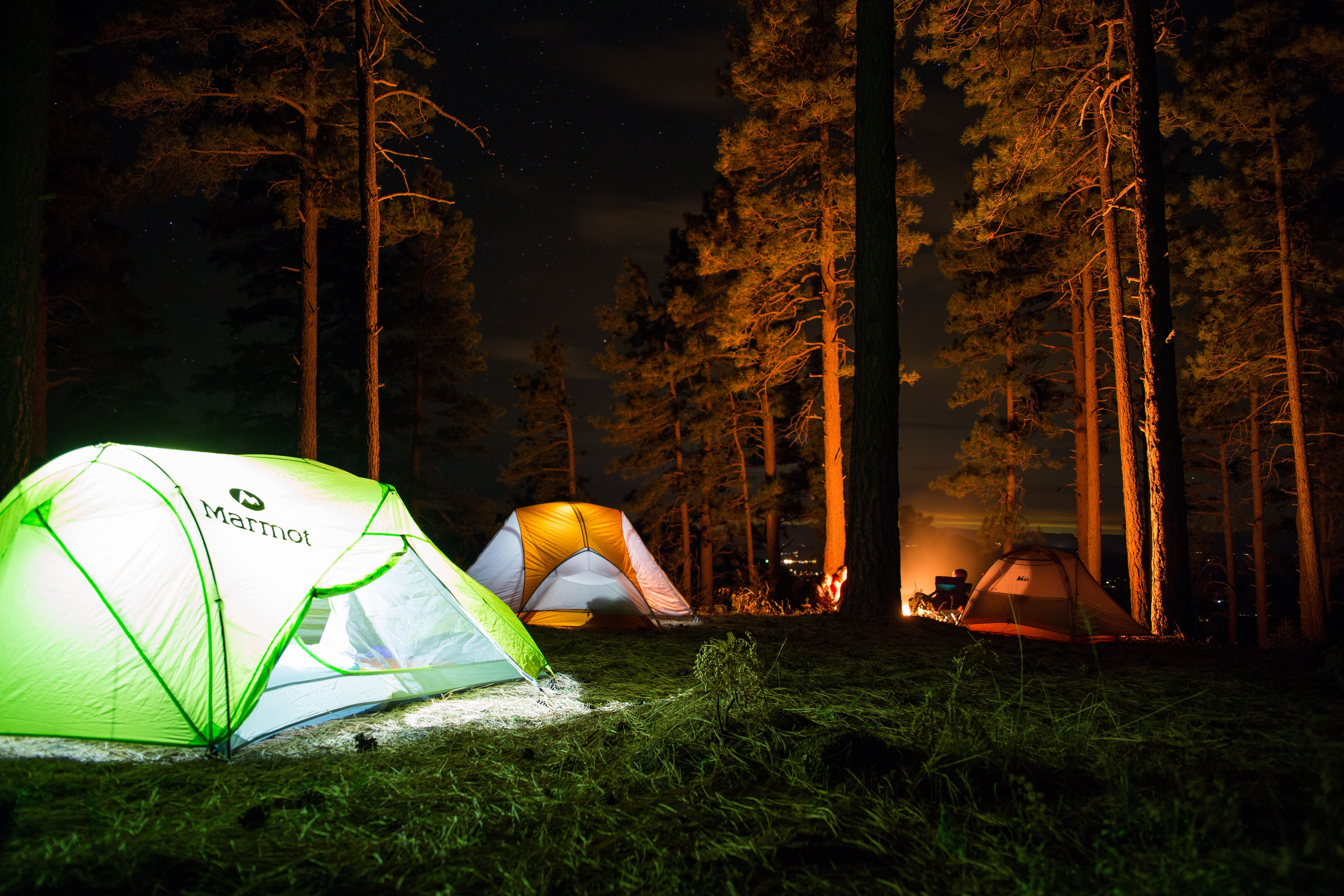 Camping - arkivfoto: Tommy Lisbin