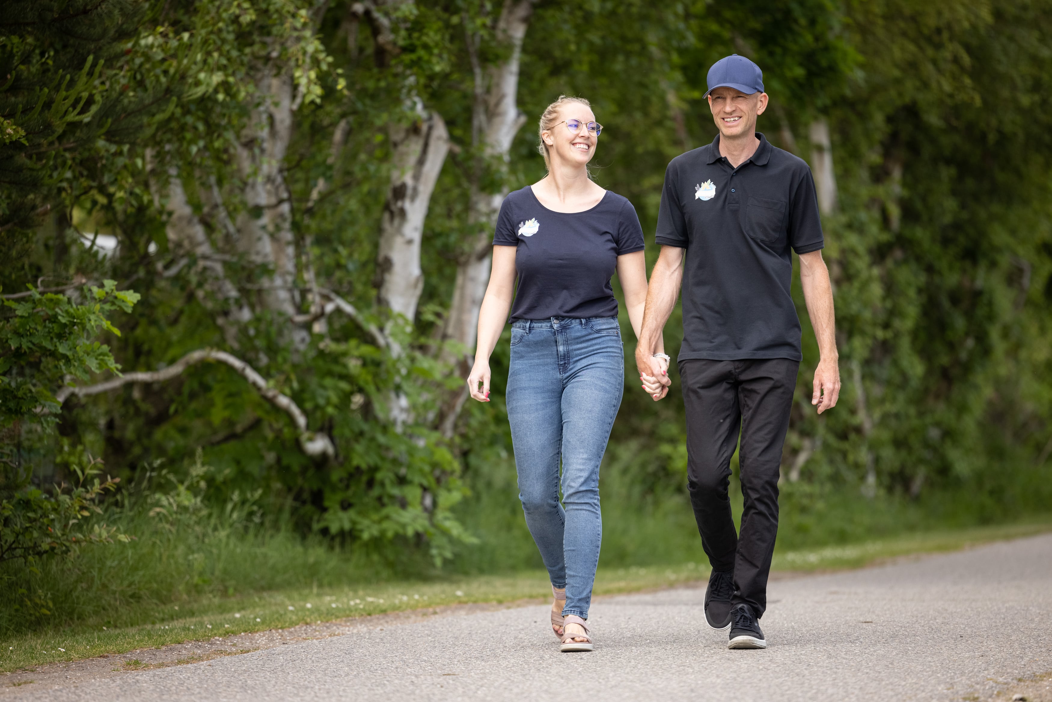 Maj Fjord Nielsen og Torben Fjord Petersen, Nystrup Camping. (PR-foto)