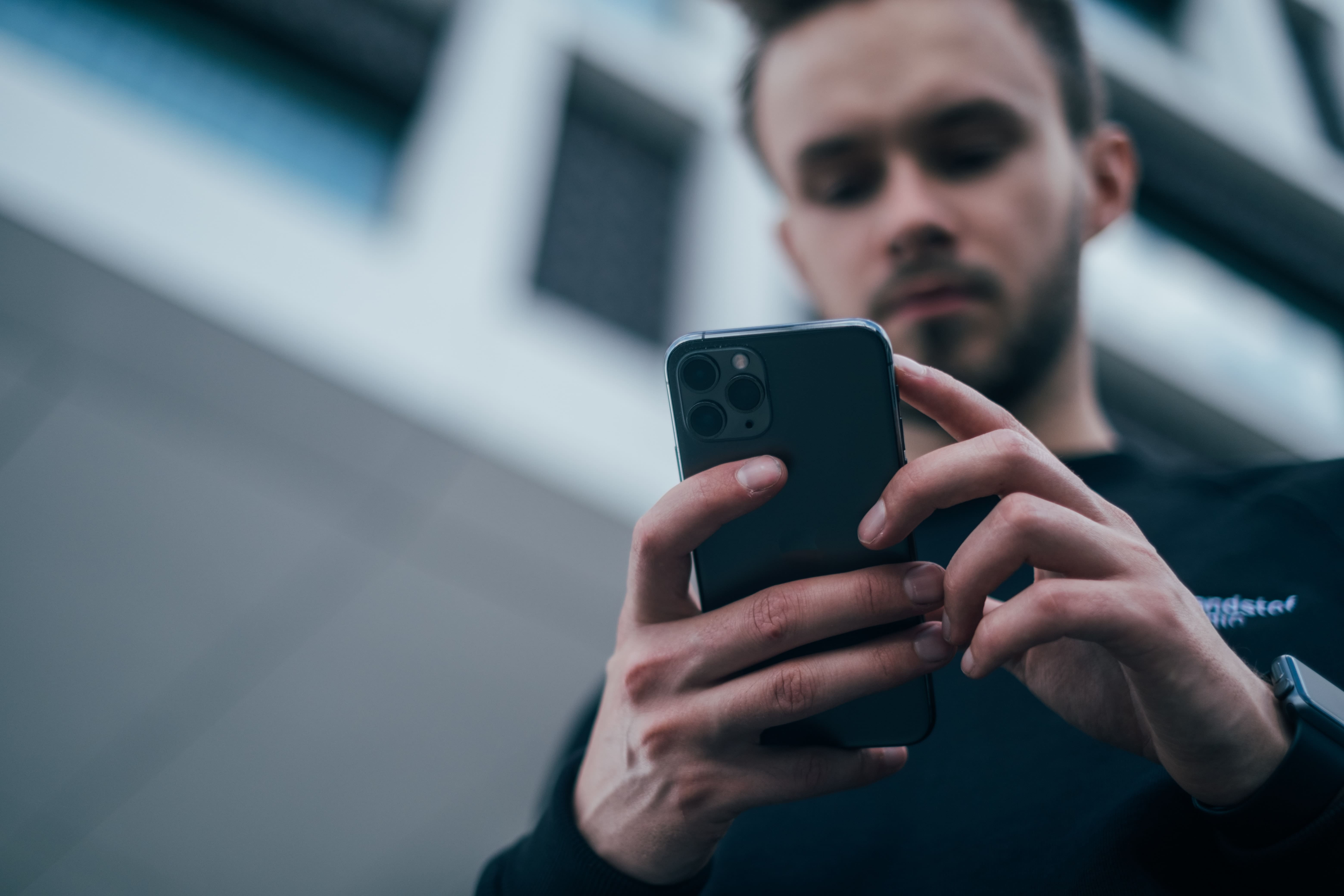 smartphone - arkivfoto: Jonas Leupe