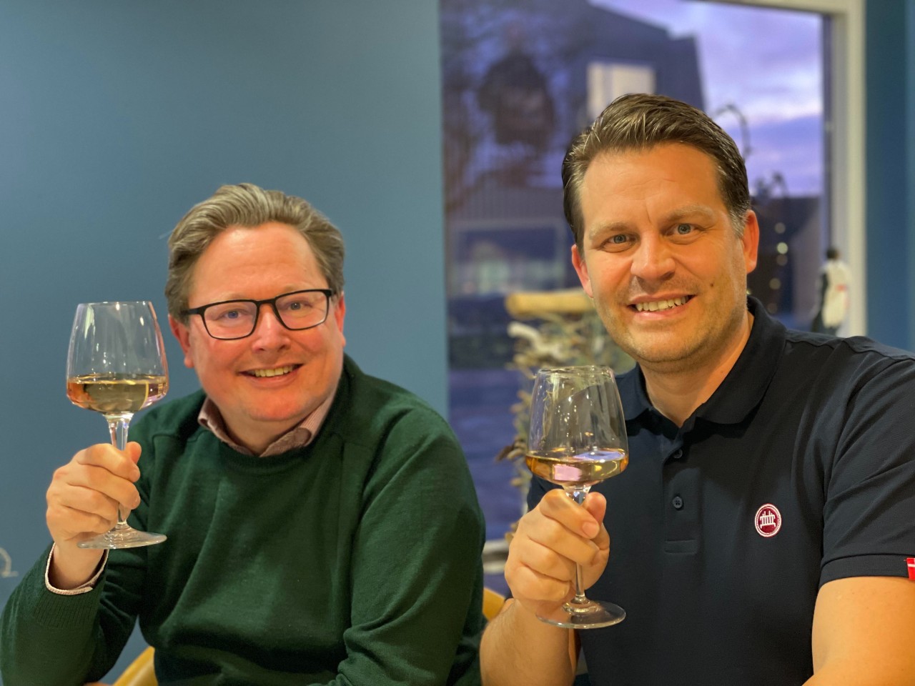 Thomas Thomsen (tv.) og René Zeeberg (pr-foto)