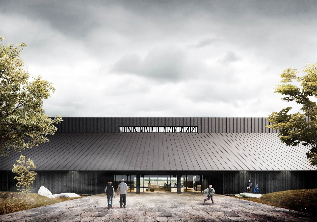 Borgring Oplevelsescenter (Illustration: LOOP Architects)