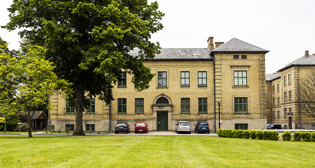Museet Mind skal efter planen åbne i begyndelsen af 2026 i det gamle sindssygehospital i Middelfart. (Foto: Geir Hauksson)