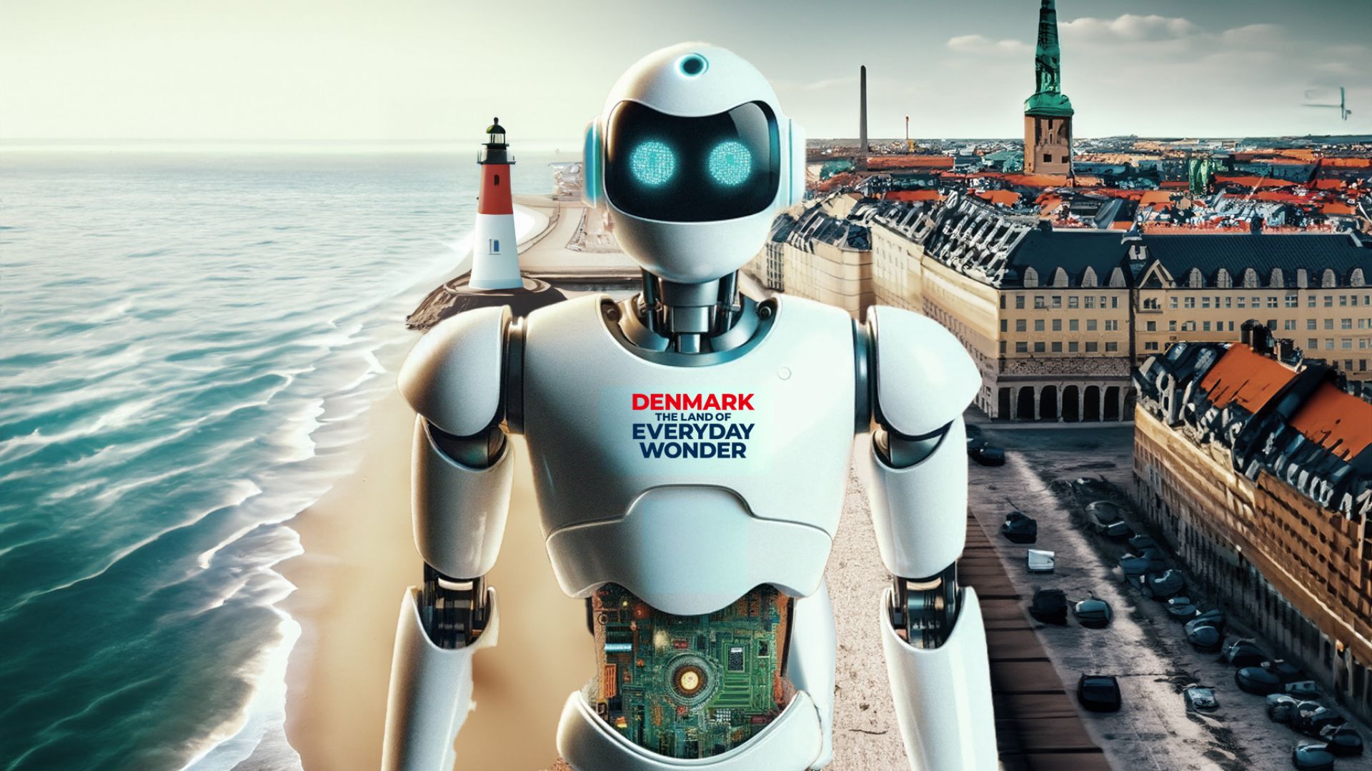 VisitDenmark har taget en eksperimenterende tilgang til kunstig intelligens, forklarer Michael Johansen, Business & Relationship Manager. (Foto: Midjourney/VDK)
