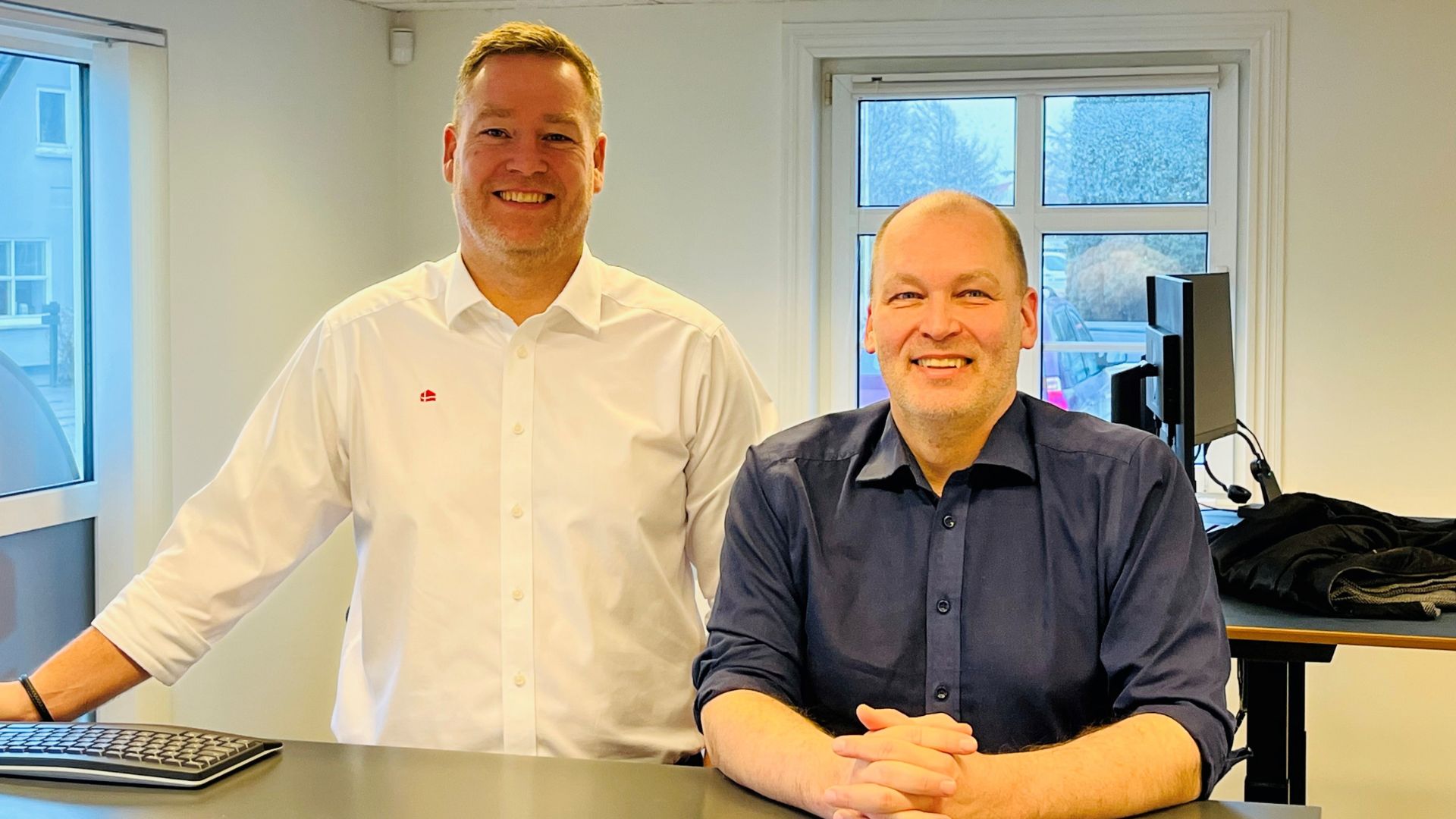 Feriepartner Ålbæk, Lars Lundsgaard (t.v.) og Mads Buch Jensen. (PR-foto)