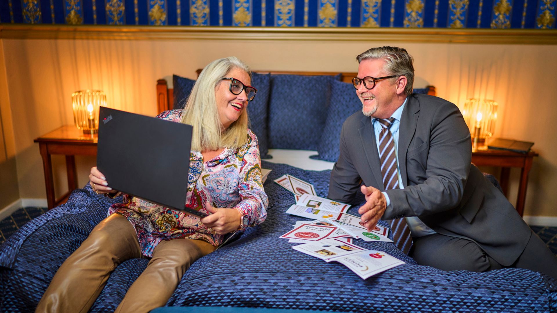 Ægteparret Dorte og Jan Milling står bag hotelkæden Milling Hotels. Kæden fik i 2023 et overskud på 35 mio. kr. før skat. (PR-foto)