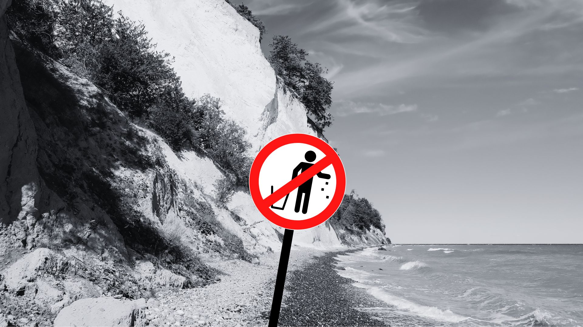 Turisterne på Møn skal passe på naturen og derfor lanceres en kampagne til denne højsæson. (Illustration: Turisme.nu)