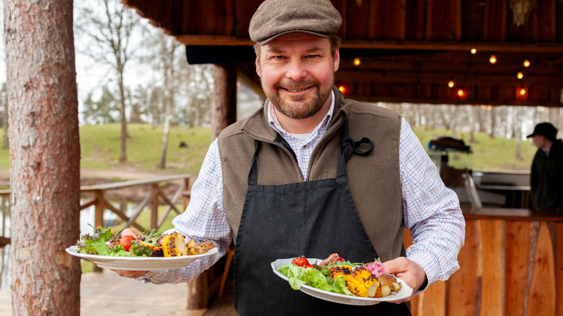 Den svenske region Halland vil løfte gastroturismen med et nyt koncept Smagfulde Oplevelser, hvor små aktører leverer gastrooplevelser. Et eksempel er Farmers Table på Ahla Mossens Vilthägn. Men hvad kan danske aktører lære? (Foto: Visit Halland)