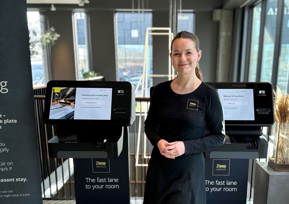 Sofie Rafn Olsen er udnævnt som general manager for Zleep Hillerød. Med sine 28 år er hun kædens yngste general manager. (PR-foto)